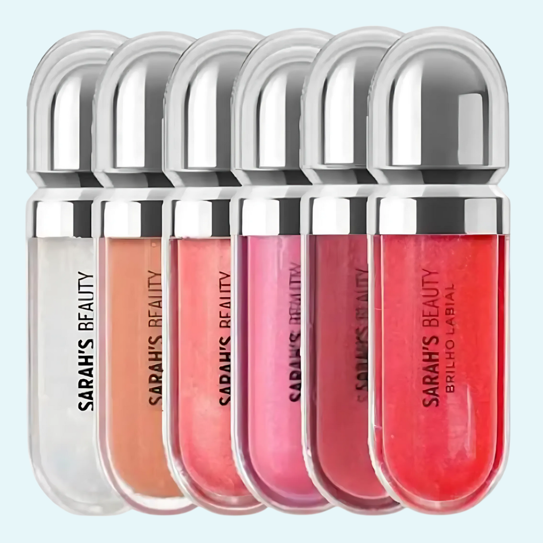 LipGloss - Kit com 3 Unidades