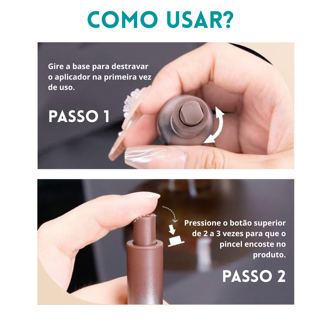 BrowLiner – Preenchedor de Sobrancelhas com Efeito Natural