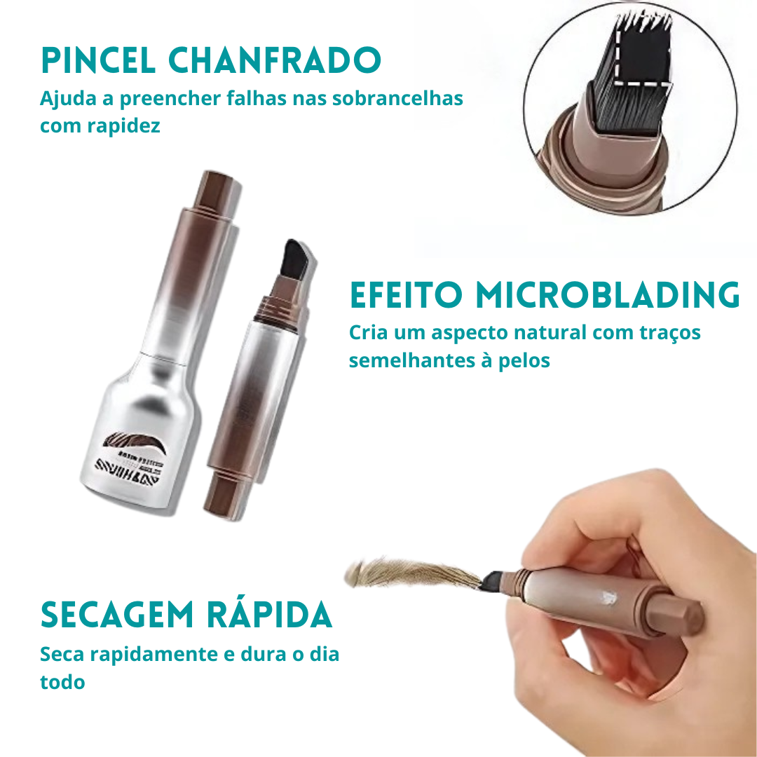 BrowLiner – Preenchedor de Sobrancelhas com Efeito Natural