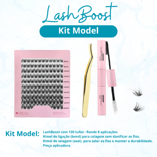 LashBoost - Extensão de cílios em casa