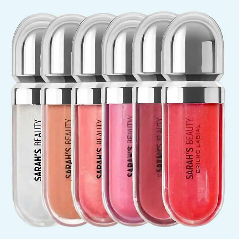 LipGloss - Kit com 3 Unidades