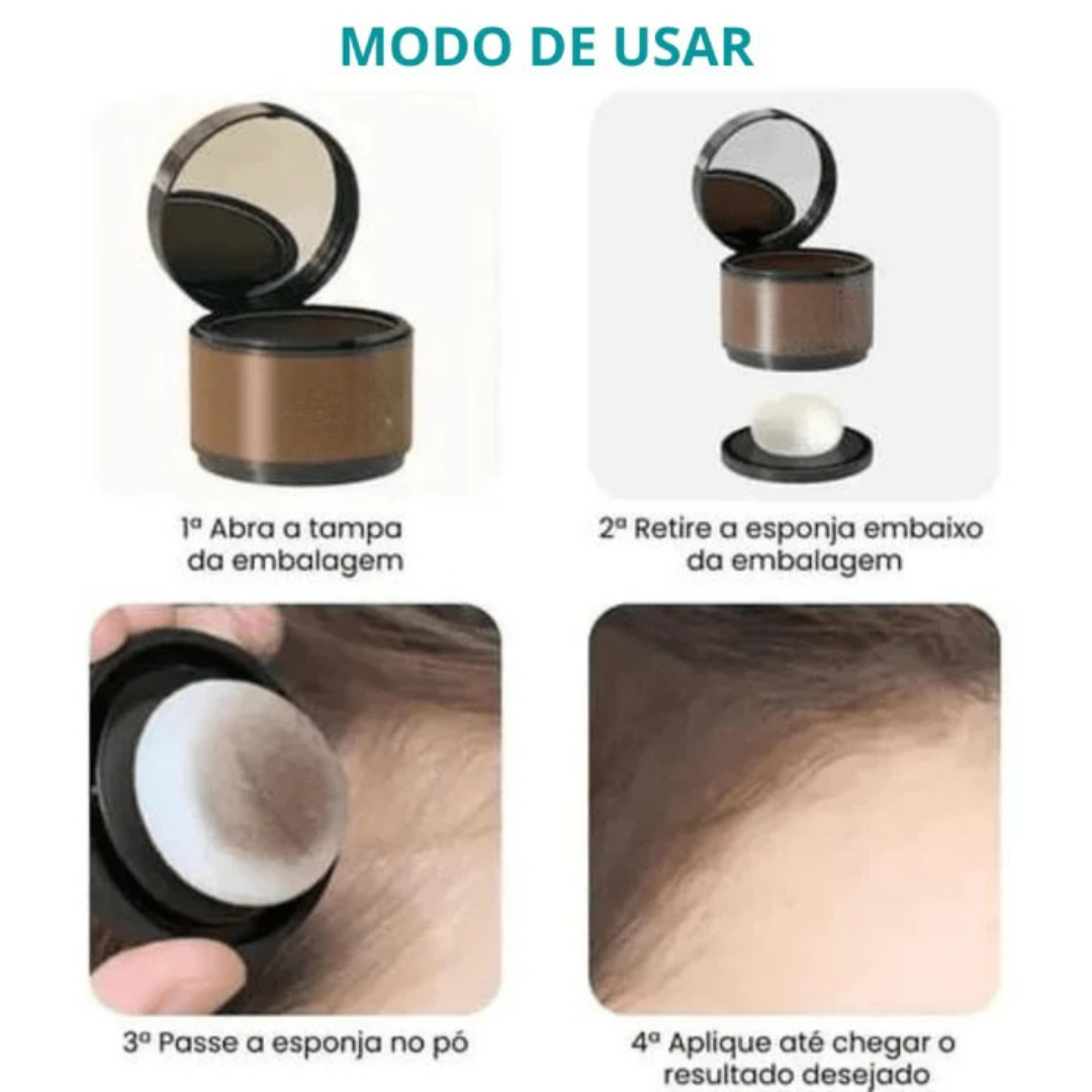Tinta capilar em pó