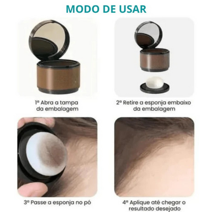 Tinta capilar em pó