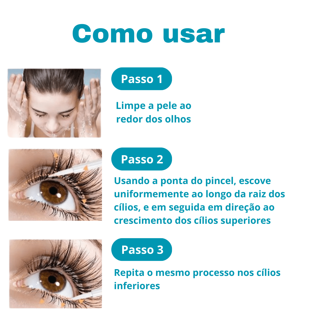 GrowLashes - Sérum Fortalecedor de cílios e sobrancelhas
