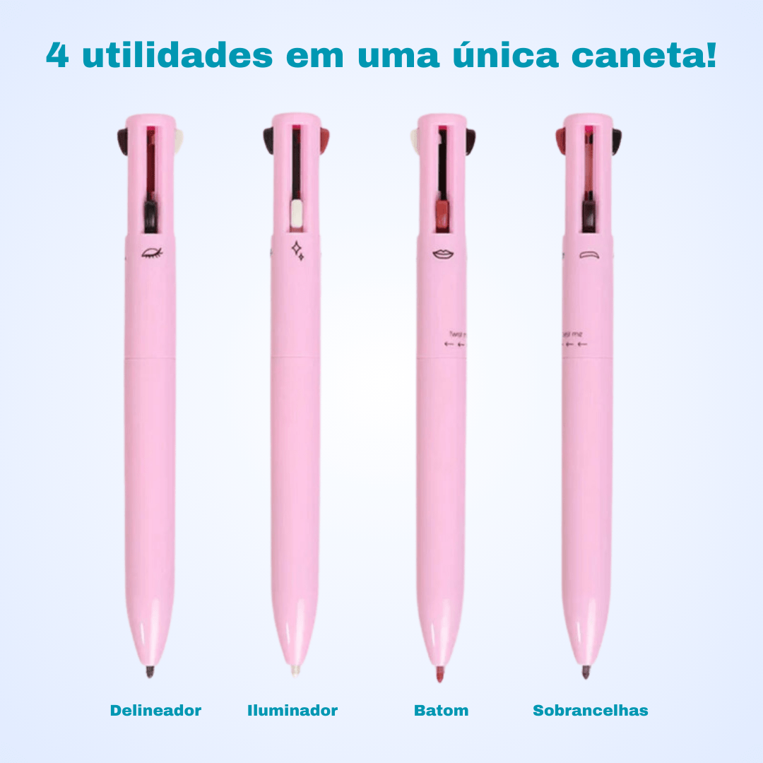 Caneta de maquiagem 4 em 1 - MakeupEasy (+ REFIL)